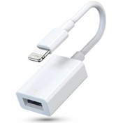 Resim Wezone İphone Uyumlu /ipad Usb 3.0 Otg Adaptörü, Usb Ana Bağlantı, Kart Okuyucu Ve Usb Belleği İle Veri Senkronizasyonu, 5gbps Hızlı Aktarım 