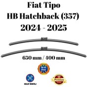 Resim Fiat Tipo Hb Hatchback 357 2024 2025 Uyumlu Ön Cam Silecek Süpürgesi Takımı 650/400mm Silbak Sb2616c 