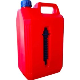 Resim Otohousse T-Rax Antistatik Benzin Mazot Taşıma Yakıt Bidonu Gagalı 5 Lt 