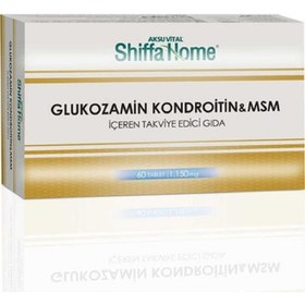Resim Shiffa Home Glucosamine Kondroitin MSM 1150 mg 60 Tablet 