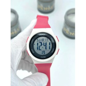 Resim Penly 348 Model Kırmızı +4 Renk Kronometre-Alarmlı 5ATM Su Geçirmez Dijital Çocuk Kol Saati 