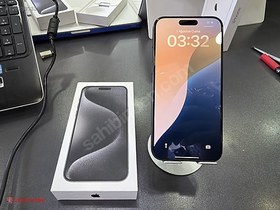 Resim Apple iPhone 15 Pro Max İkinci El TR | 256 GB | Siyah 