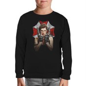 Resim Resident Evil - The Final Siyah Çocuk Sweatshirt 