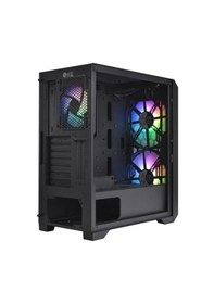 Resim Thermaltake Versa T25 650W 80+ Argb 3X120Mm Fanlı Tempered Glass 