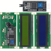 Resim I2C 1602 LCD Ekran Modülü, 16X2 Dizge Satırları ile, Raspberry Pi, Arduino, STM32 DIY Yapımcı Projeleri, Nanopi, BPI ve Tinker Tabloları için Mavi Arka Işıklı LCD Modülü. 