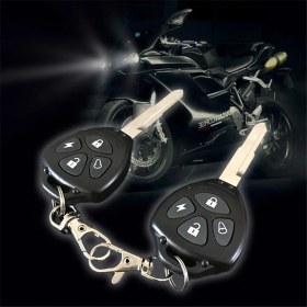 Resim Pengfushop5 Motosiklet Hırsızlık Koruma Alarm Cihazı Moto Alarm Anahtarı Başlangıç ​​flameout ile Su Geçirmez Uzaktan Kumanda Motosiklet Herkes (Yurt Dışından) 