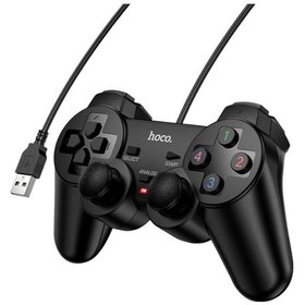 Resim Hoco. GA3 Fast PC Uyumlu 1.5m Kablolu Oyun Kolu Siyah 