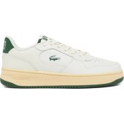 Resim Lacoste L001 Set Hakiki Deri Erkek Krem Sneaker 