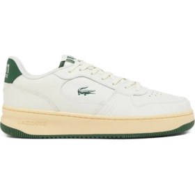 Resim Lacoste L001 Set Hakiki Deri Erkek Krem Sneaker 