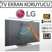 Resim Tvsafenow LG Uyumlu OLED77G26LA 77'' İnç 195 Ekran LG Uyumlu TV Ekran Koruyucu 