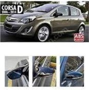 Resim e otomarket Opel Corsa D Batman Yarasa Ayna Kapağı Piano Black 2006-2014 Arası 