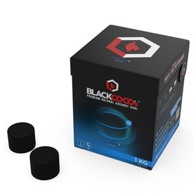 Resim BLACKCOCO's | CIRCLES1 - 1KG Nargile kömürü 