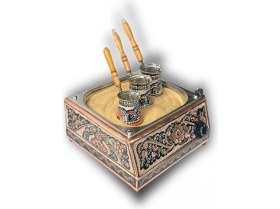 Resim Airobazar Kumda Kahve Makinesi -Kumda Türk Kahvesi Makinesi-Bakır Kahve Makinesi-34*35*16 