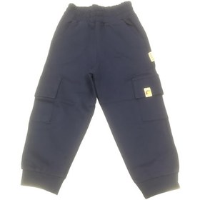 Resim Tiffany Eşofman Altı Kargo Cepli Oversize Theme Lacivert-10749 Lacivert 