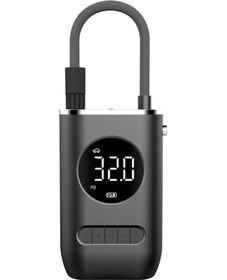 Resim Dijital Kablosuz 4modlu Usb 2 2000mah Göstergeli Oto Lastik Hava Pompası Kompresörü 