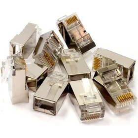 Resim S-Link Sl-M66 Cat6 100Lük Metal Ftp Jack Pak 