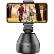 Resim Ximistore9 360 Dönen Akıllı Takip Çekim Topu - Yüz Tanıma, Bluetooth, Taşınabilir Vlog Aparatı Siyah 