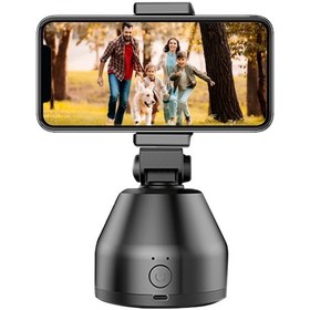 Resim Ximistore9 360 Dönen Akıllı Takip Çekim Topu - Yüz Tanıma, Bluetooth, Taşınabilir Vlog Aparatı Siyah 