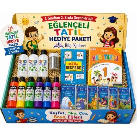 Resim Üçgen Yayıncılık Üçgen 1. Sınıftan 2.sınıflara Geçenler Için Eğlenceli Tatil Hediye Paketi 