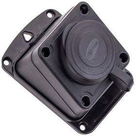 Resim Kauçuk Topraklı Duvar Prizi Eğik 1x16 Monofaze 