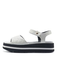 Resim Nine West ORKESSA 5FX Beyaz Kadın Düz Sandalet 