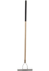 Resim Binbirreyon Bahçe Çim Havalandırma Tırmığı Yabani Ot Temizleyici Tırmık Karbon Çelik 170cm AB091 