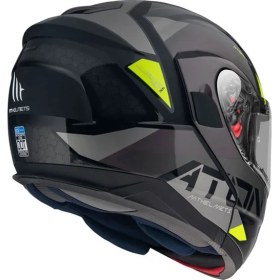 Resim Mt Helmets Atom Sv B2 Mat Grı 