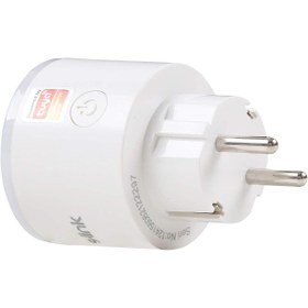 Resim BRF KaraWorkSell S-Link Swapp SL-03 16A Akım Korumalı Akıllı Priz RGB Işıklı 2.4 G Wifi TUYA Destekli 11 