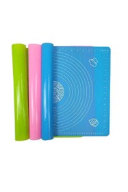 Resim Kitchen Design Lab Set 45x65 CM Silikon Hamur Açma Matı Ve Gri Silikon Yanmaz Mutfak Fırın Eldiveni 2 Li 