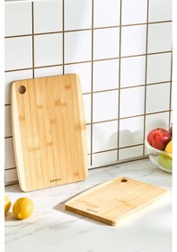 Resim Karaca Delphın Bamboo 2'li Pro Kesme Tahtası 