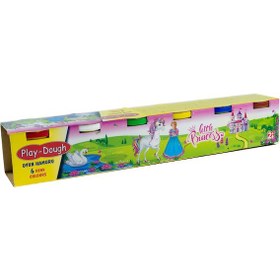 Resim Oyun Hamuru 6 Renk Little Prenses 6 100 Gram 