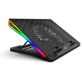 Resim Inca Inc-608gms Arrax Serıes Bıg Fan, Rgb Frame, Lcd Panel, 7 Rgb Mode, 5 Steps 13 ”-18” Gamıng N.s. 