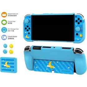 Resim Nintendo Switch Oled Koruyucu Kılıf 8 İn 1 Set Dobe Tns-2120 