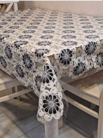 Resim Ithal Pvc Muşamba - Desenli Silinebilir Masa Örtüsü 07iz01 Çok Renkli 