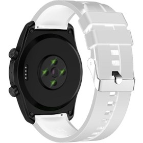 Resim Forzacase Amazfit Pace \u002F Pace 2 için Tokalı Çizgi Desen Silikon Kordon Kayış - FC369 