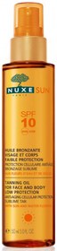 Resim Bronzlaştırıcı Yüz ve Vücut Yağı SPF 10 