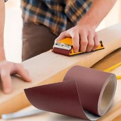 Resim 1 Metre Zımpara Rulosu 60-3000 Tane Zımpara Rulosu 93MM Genişliğinde Zımpara Ahşap Metal Araba Zımparalama Parlatma 