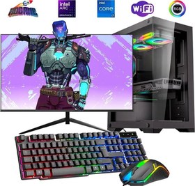 Resim Rogame i7 14700F 32GB DDR4 1TB M2 12GB ARC B580 27" 165Hz Mon. Oyun Bilgisayarı 