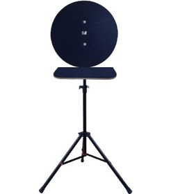 Resim Raf Düzenekli Tripod Ayaklı Dart Arkalık Stand Seti Lacivert 
