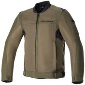 Resim Alpinestars Luc V2 Air Yazlık Korumalı Motosiklet Montu Yeşil 