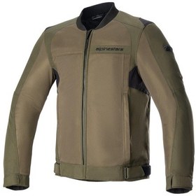 Resim Alpinestars Luc V2 Air Yazlık Korumalı Motosiklet Montu Yeşil 