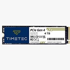 Resim Timetec Elite MS40 4 TB 5000/4700 MB/s Gen4x4 22x80 M.2 NVMe SSD 