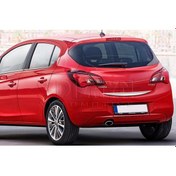 Resim S-Dizayn Opel Corsa E Krom Bagaj Alt Çıtası 2015-2019 