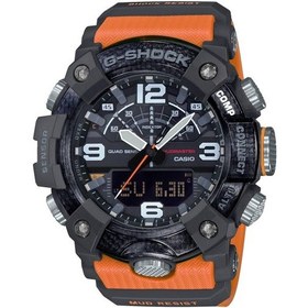 Resim Casio G-shock Gg-b100-1a9dr Turuncu Renk 20 Atm Su Geçirmez Yeni Bluetooth Bağlantılı Erkek Kol Saati Siyah 