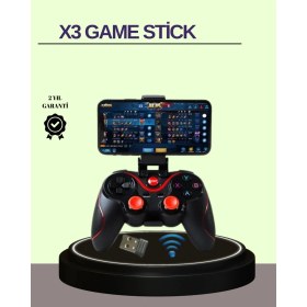 Resim Çift Ang Joystick ve 14 Tuşlu Bluetooth Oyun Kumandası 