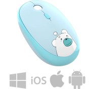 Resim Geezer M2 Hello Bear 2.4g 1600DPI Sessiz Kablosuz mouse Smk-M2 
