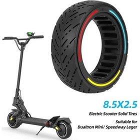 Resim Didadodo Elektrikli Scooter Katı Lastikler 8.5 2.5 Yeni Desen Dualtron Mini / Speedway Leger İçin Diğer 