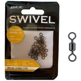 Resim Bkk Rolling Swivel-32 Fırdöndü No:4 10'lu Paket 