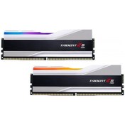 Resim Gskıll 32gb 2x 16gb Ddr5 6400mhz Cl32 Dual Kıt Rgb Pc Ram Trıde 