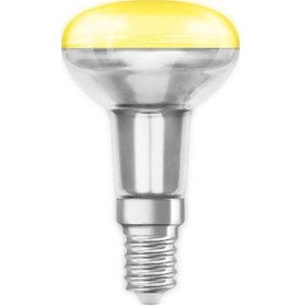 Resim Osram 40W 240V R50 E14 Sarı Cam Halojen Ampul 